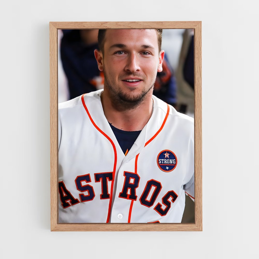 Poster Houston Hero – affiche Baseball (vue 4)
